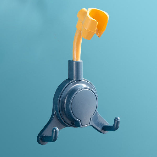 StickyHead™ - 360° Shower Head Holder + Hooks