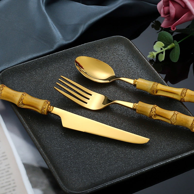 Aurum Gold Cutlery Set